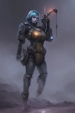 robot, female