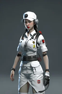 Cyber military nurse