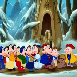 snow white and the seven dwarfs