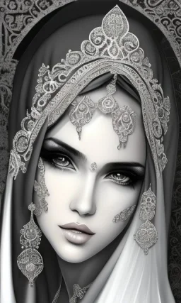 Arab princess, beautiful, innocent, angelic features, Arab clothes, portrait, high details