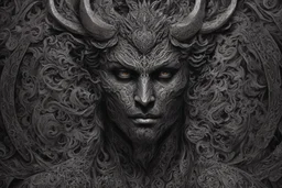 A mesmerizing and abstract portrait of Hades, the god of the underworld, using dark tones and intricate patterns to capture the enigmatic essence of the underworld's ruler, (mesmerizing and abstract portrait:1.4), (Hades, god of the underworld:1.5), (dark tones and intricate patterns:1.3), (expressive and enigmatic ambiance:1.2), inspired by abstract interpretations of classical mythology and the mysteries of the underworld, trending on ArtStation, Intricate, Sharp focus, atmospheric lighting