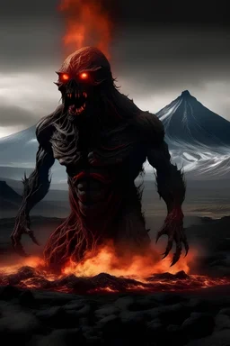 icelandic volcano demon