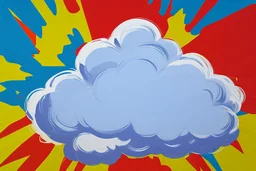 pop art cloud