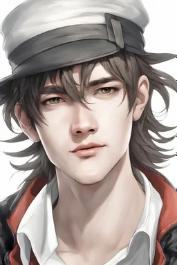 A portrait of a handsome man, high-definition