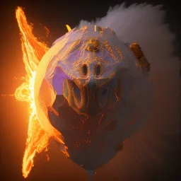 mother of humanity, feuer, realistisch, light, ray-tracing