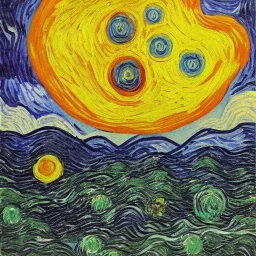 Van Gogh, space marine