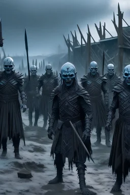Army of the Dead and the Night King in Prishtina