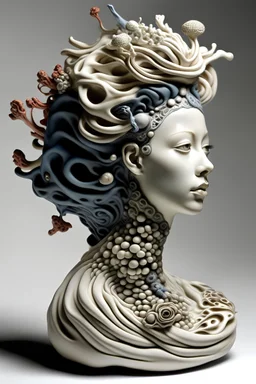 ceramic sculpture, beautiful, modern, c