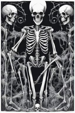 Circle of skeletons