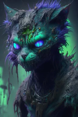 Humanoid emo zombie mutant cat alien,FHD, detailed matte painting, deep color, fantastical, intricate detail, splash screen, complementary colors, fantasy concept art, 32k resolution trending on Artstation Unreal Engine 5