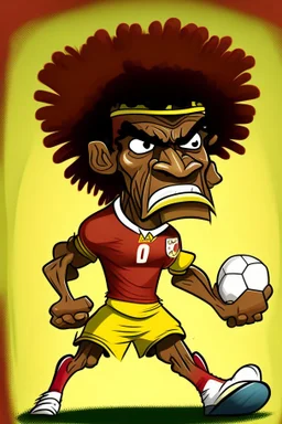 Pervis Estupinan Footballer cartoon 2d