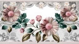 photo, enterior fashion, combination nice lacy patterns with flowers and plants 3d ornaments, pastel colors, beauty lacy texture, unique elegant, high detailed, sharp focus, photorealistic