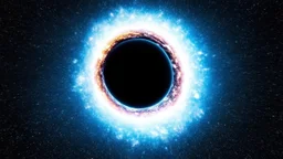 IMAGE ABOUT THE END OF THE WORLD, A GIANT BLACK HOLE EAT EARTH