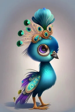 cute peacock avatar