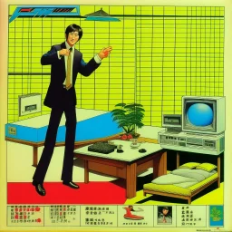 Japanese hotel 80's Advertisement