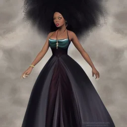  a pretty black women in harry potter standing nice escape dreamlikeart style created by Anon739309