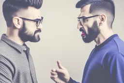 A picture of two people exchanging criticism in a constructive and respectful manner