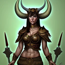 xena as horned devil