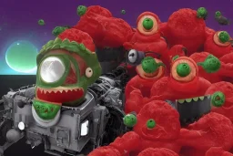 alien invasion tomato monster mexican armada brothers who are just regular brothers running in a van from an asteroid and all sorts of things the movie