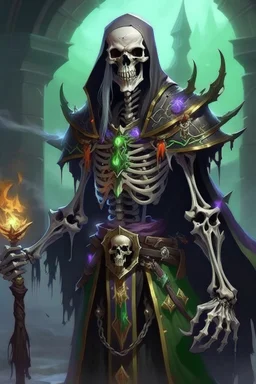 male undead skeleton warlock wow warcraft world affliction corruption soul chaos succubus destruction demonology agony lich