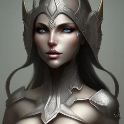 Horned, dark elf, female