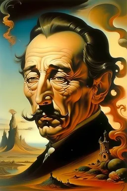 juan manuel de san martin by Salvador Dali