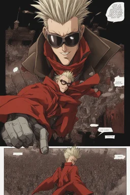 The Vash Stampede in the blood