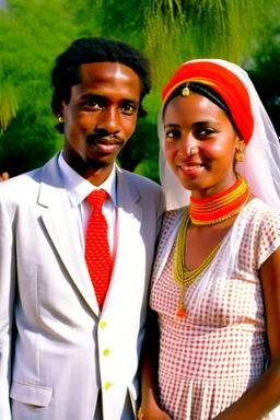 a young man in khartoum , sudan marrying an older woman