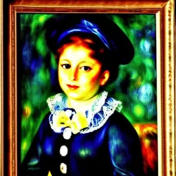 portrait of a minion by Pierre-Auguste Renoir