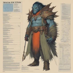 ConceptSheet: AD&D monster son of Kyuss with statistics [by Moebius]