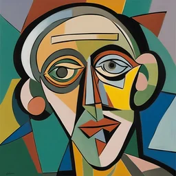 selfportret picasso abstract