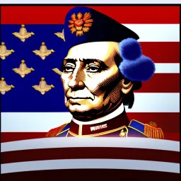 The text "Bolivar appreciates its veterans" with some blue stars and an American flag and a silhouette of a soldier. None of the components of the image should look plastic.