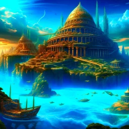 The mythological world of Atlantis