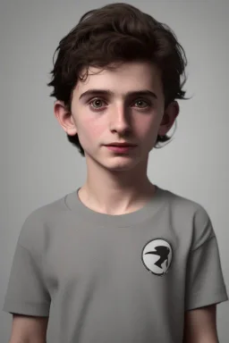 Timothee chalamet toddler, full body, bokeh, hyper realistic