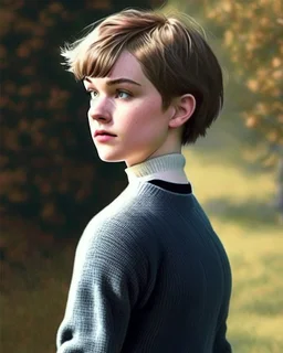 teen very short hair pretty realistic