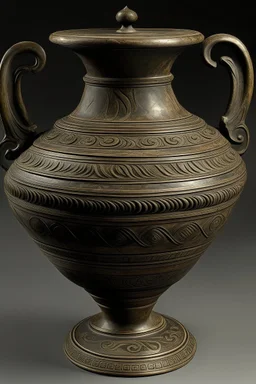 Etruscan urn