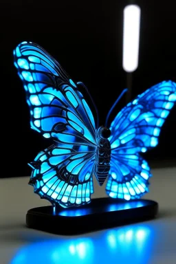 Blue butterflyLight Luminous