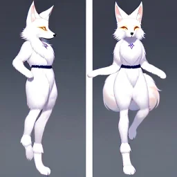  a fox fursona, well drawn, 8k, high quality, realistic, masterfully drawn, fur, furry, fursona reference sheet, in frame, full body portrait, anthropomorphic, screen for a face, backlighting, soft coloring, pastel coloring, animal legs, paws,