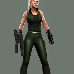 Sonya Blade, full body view