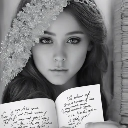 Turn around Look at what you see In her face The mirror of your dreams Make believe I'm everywhere Hidden in the lines Written on the pages