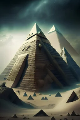 Aliens are building The pyramids