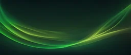 Polar green light abstract background. Modern gradient mesh