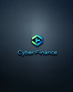 Cyber Finance logo Simple, easy and beautiful logo