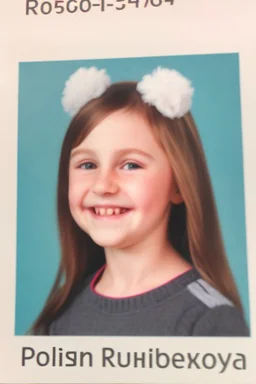 a cute russian 11 year old girl