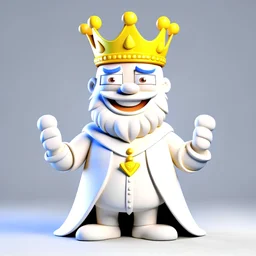 King cheerful 3D