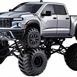  2021 Chevy Raptor Mega Truck 540ci Big Block 4x4 by Hot Wheels Monster Trucks