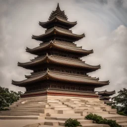 Ziggurat pagoda