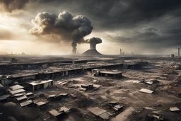 a wasteland after a nuclear apocalypse