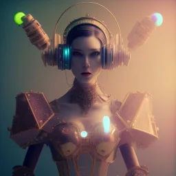 Steampunk bug,steampunk center composition, ultra realistic, shiny, smooth, studio quality, octane render, Surrealism, Triadic colour scheme,glow-stick, ambient lighting,nightclub lighting, polaroid, 100mm, --ar 1:1 --v4
