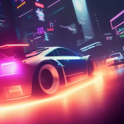 Cyberpunk Hyper cars,perfect composition, hyperrealistic, super detailed,neon light, 8k, high quality, trending art, trending on artstation, sharp focus, studio photo, intricate details, highly detailed,film photography, dslr, cinema4d, studio quality,nightclub lighting,octane render, by greg rutkowski